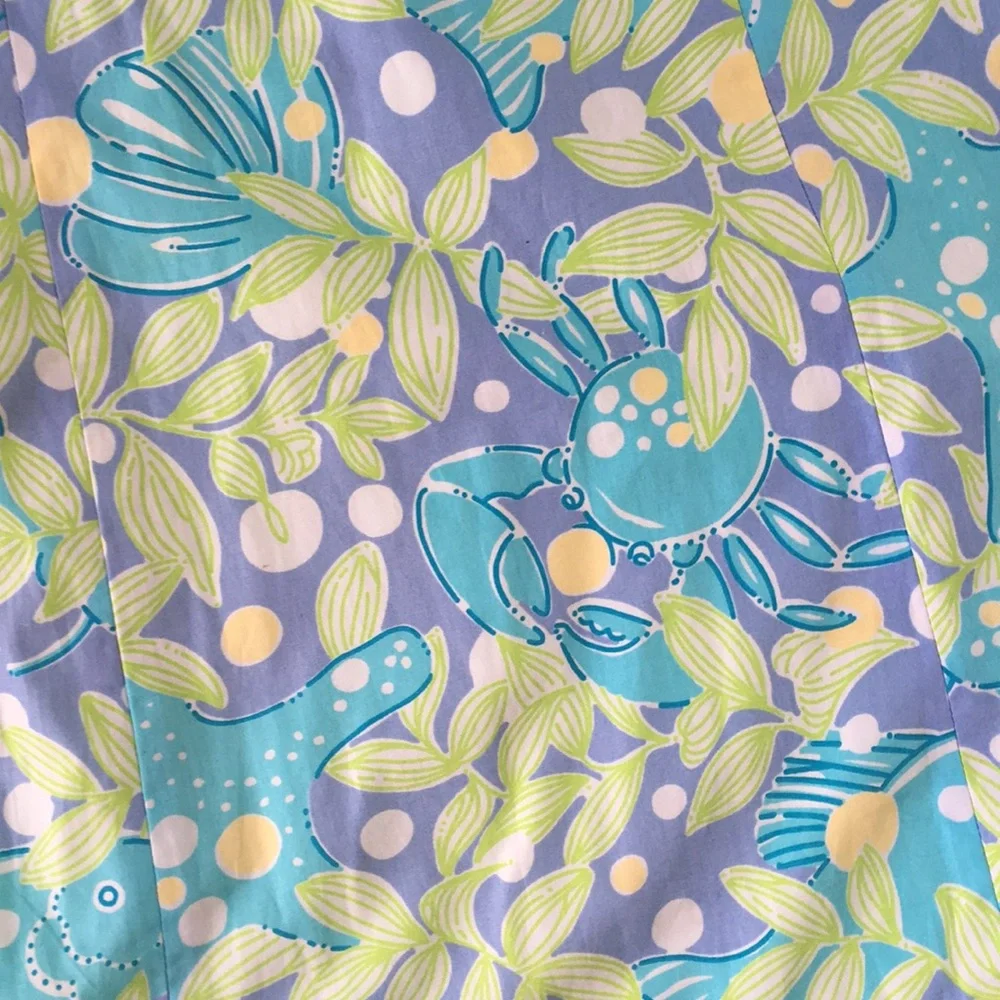 VTG White Label LP Sweet Blue‎ Crabby dress / 0 - Picture 4 of 6